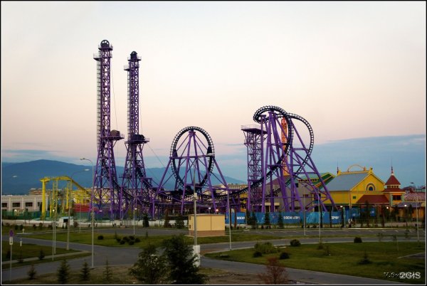 Парк аттракционов Адлер Олимпийский парк