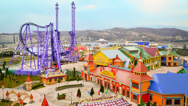 Парк аттракционов Сочи парк