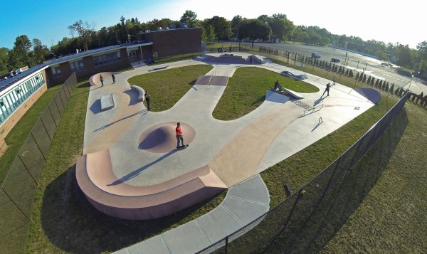 Флэт зона скейт парк