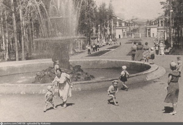 Фонтан в Железногорске Красноярского края