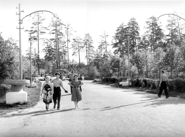 Старый городской парк Красногорск