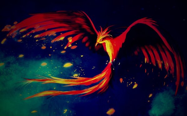 Красная птица Феникс