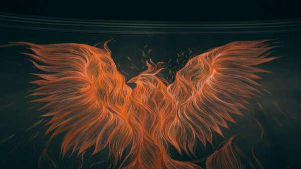 Заставка на рабочий стол Феникс