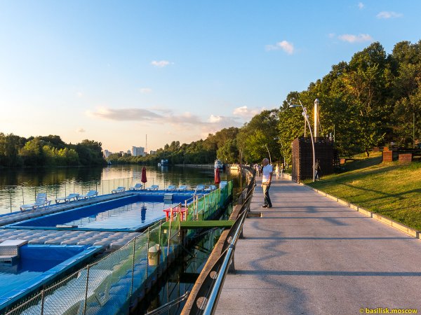 Филевский парк набережная