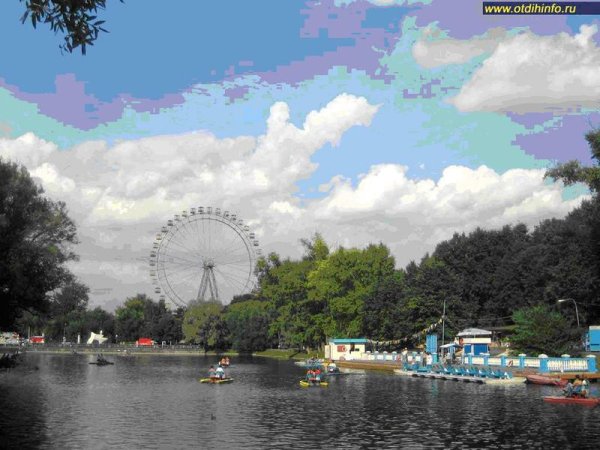 Парк имени Горького набережная Краснодар