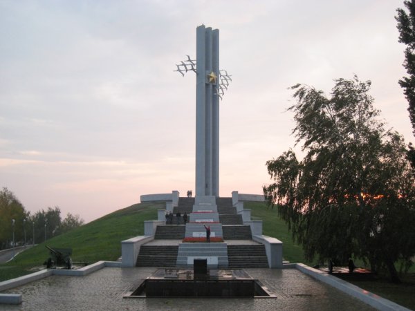 Парк Победы в Саратове Соколова гора