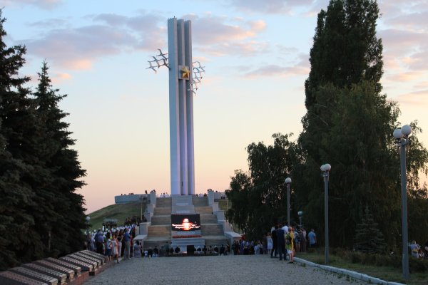 Соколовая гора Саратов парк