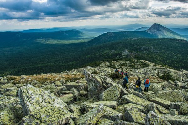 Златоуст вид на Таганай