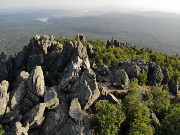 Двуглавая сопка Таганай