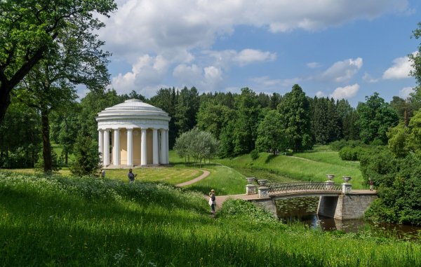 Английский парк в Павловске