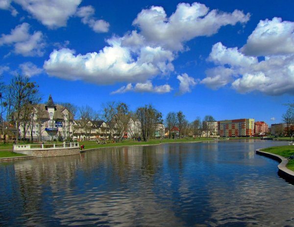 Верхний пруд Калининград