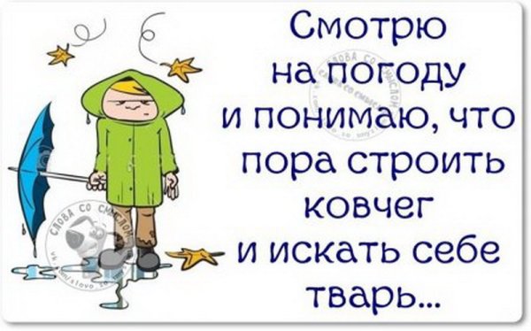 Статусы в картинках про погоду