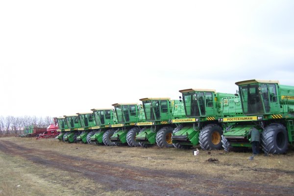 Тракторный парк в сельском хозяйстве