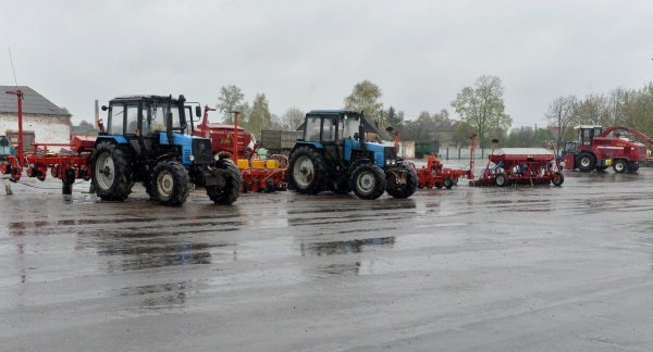 Машинно-тракторный парк в сельском хозяйстве