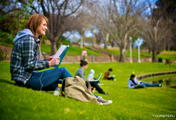 Люди в парке