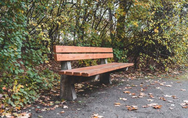 Японские лавочки в парках