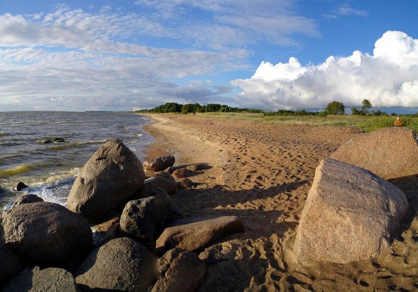 Гдов Чудское озеро