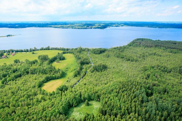 Озера Браславские вид с холма