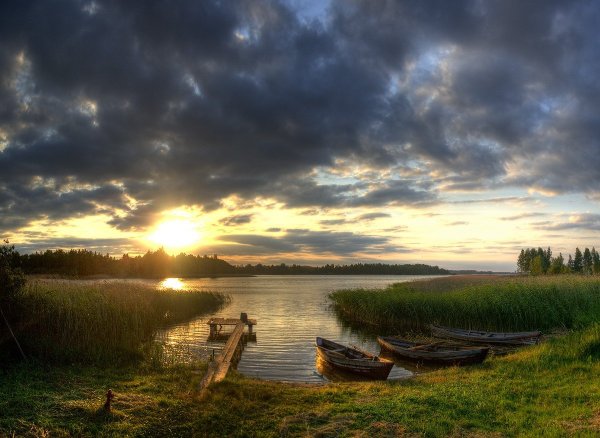 Озеро Дривяты Беларусь