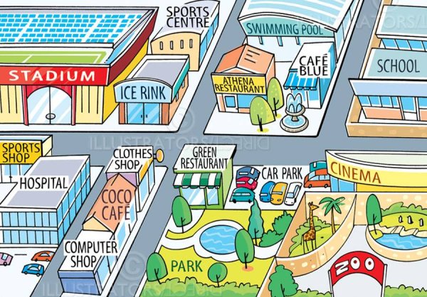 План города для детей