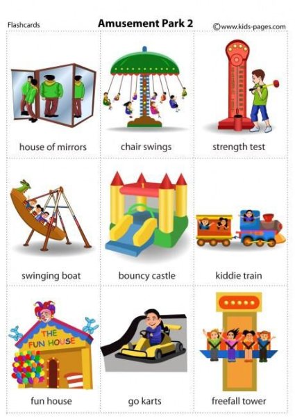 Парк аттракционов Vocabulary
