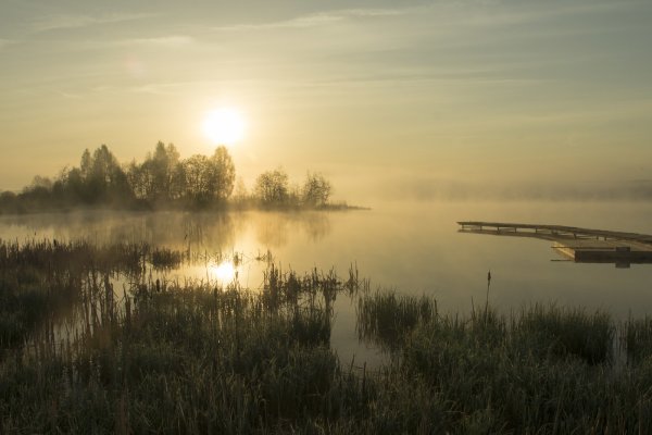 Утреннее озеро
