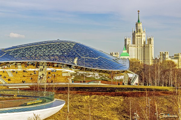 Парк Зарядье октябрь 2022