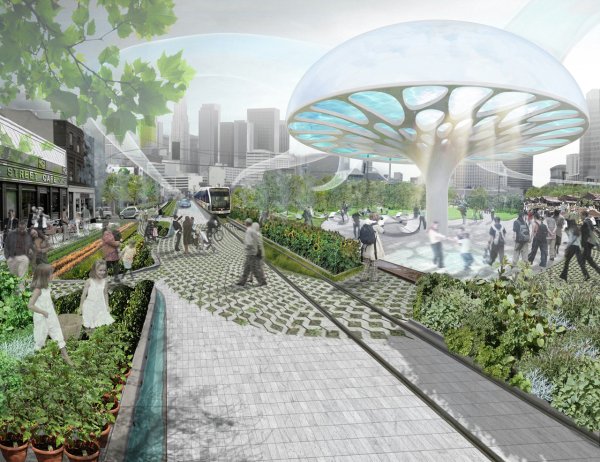 Городской парк будущего