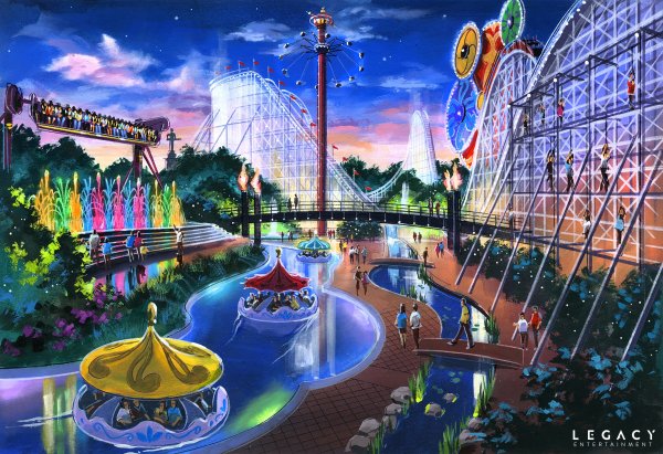 Ереван парк Диснейленд