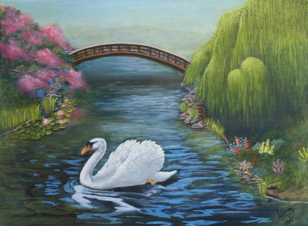 Лебединое озеро картина