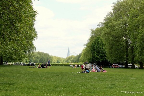 Hyde Park in London