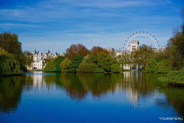 Парк в Лондоне гайд парк