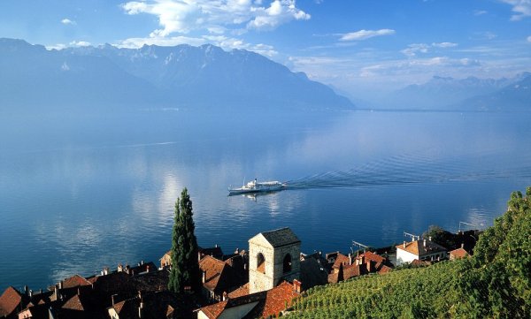 Женевское озеро Швейцария