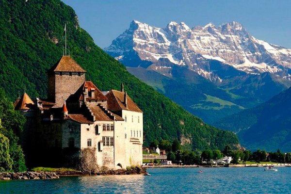 Озеро Леман Франция