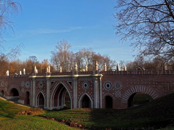 Парк Царицыно природа