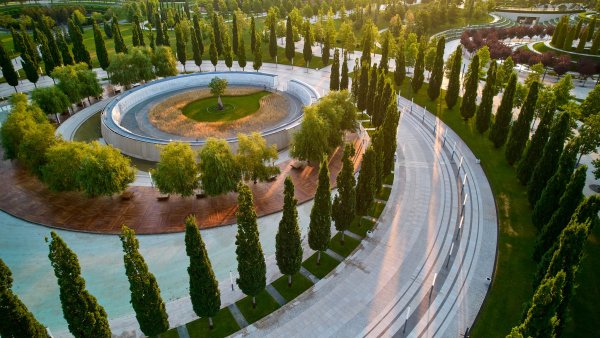 Парк Галицкого архитектура