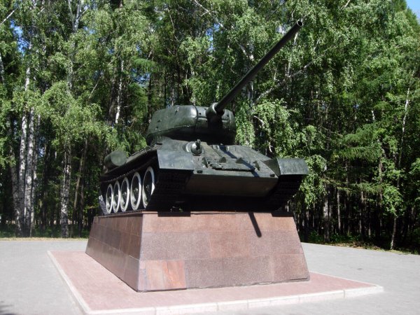 Парк Победы Уфа танк т-34