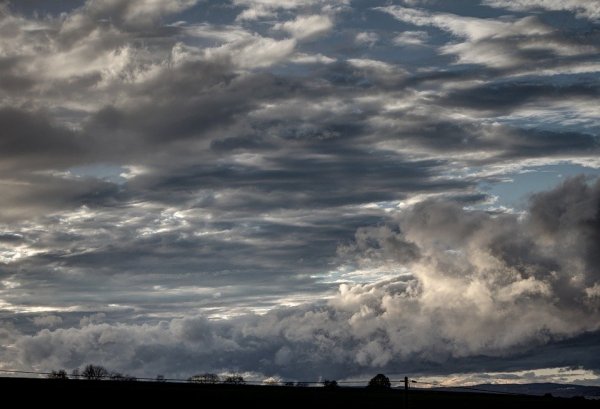 Сильная облачность