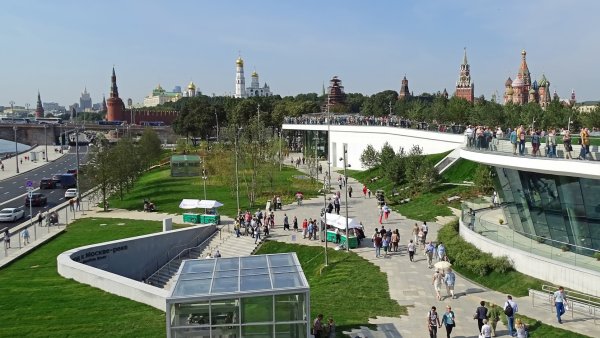 Парк Зарядье 2020