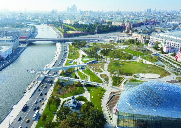 Парк Зарядье Москва