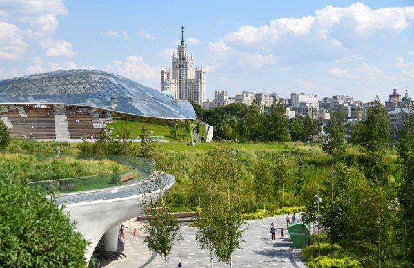 Москва Зарядье 2020