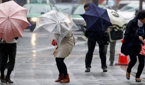 Плохая погода и человек