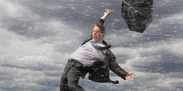 Сильный ветер