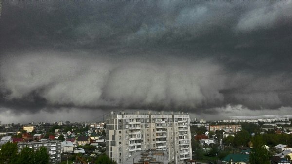 Смерч в Челябинске
