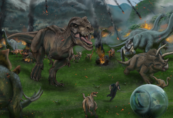 Тирекс мир Юрского периода арт