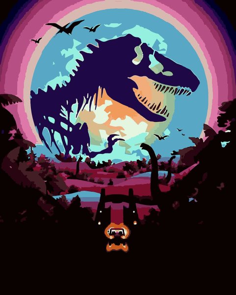 Парк Юрского периода + мир Юрского периода Постер