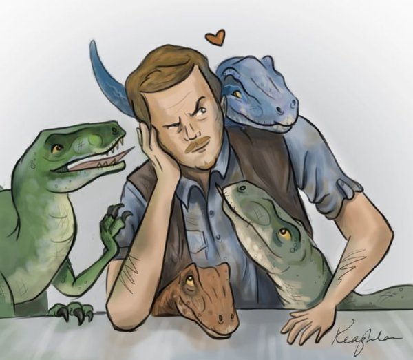 Мир Юрского периода Блю и Оуэн