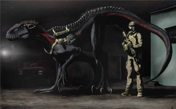 Мир Юрского периода 2 Индораптор и Блю