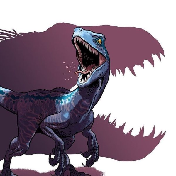 Раптор Блю арт