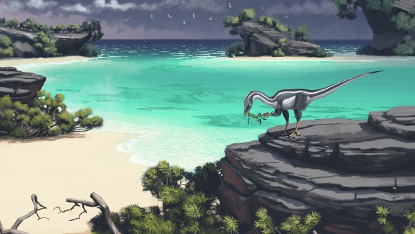 Симон Сталенхаг/ Simon Stalenhag динозавр